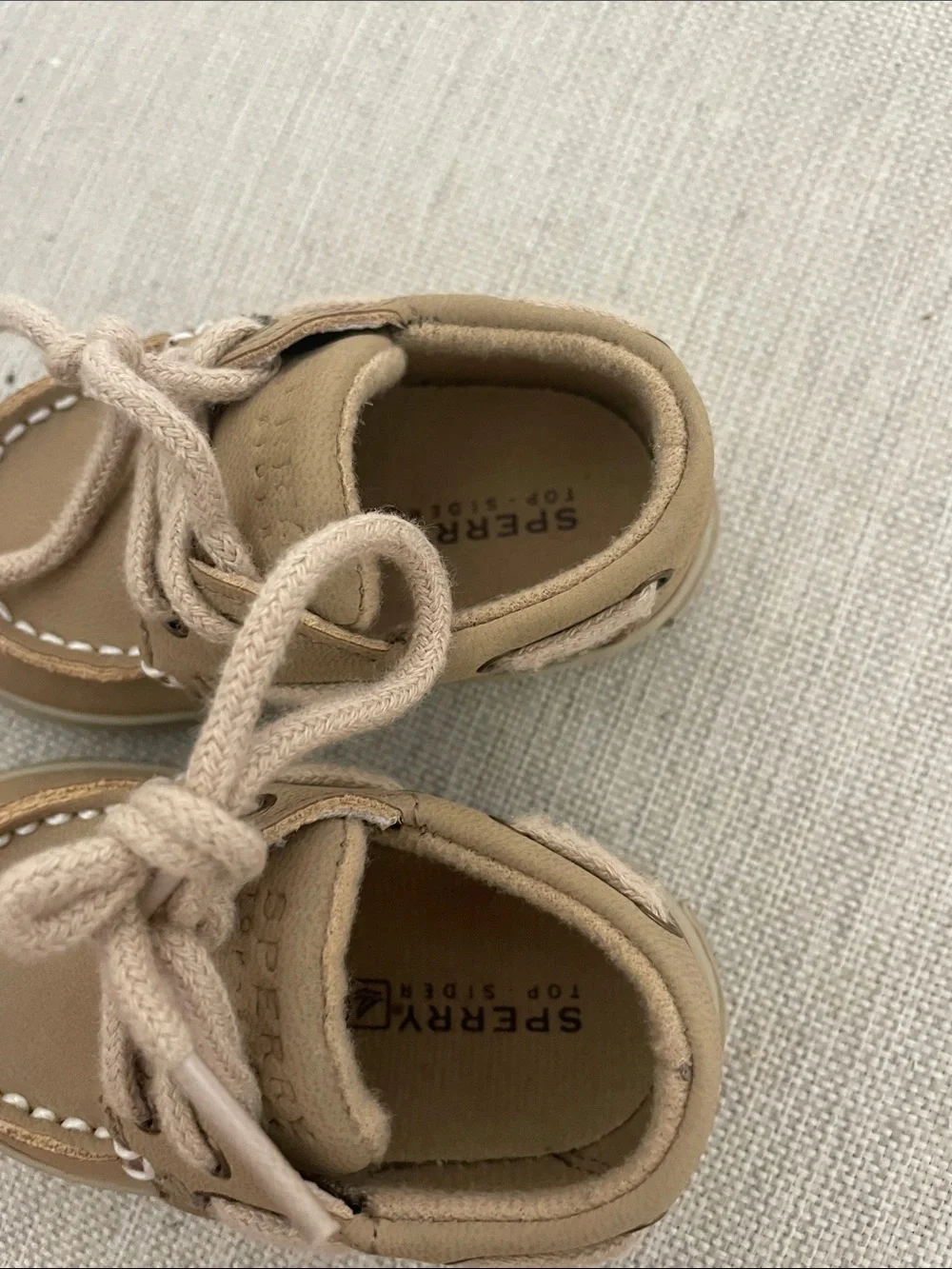 Sperry Infant Boat Shoes in Tan